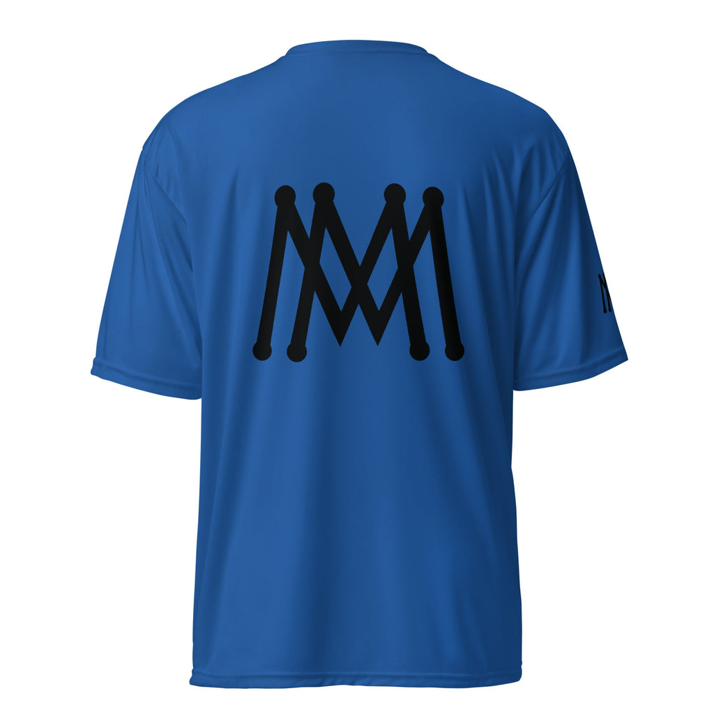 McEachin Black logo performance tee