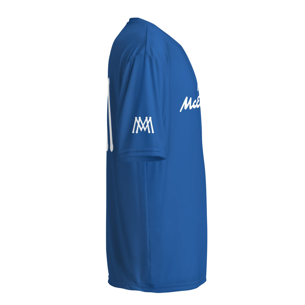 McEachin White logo Performance Tee