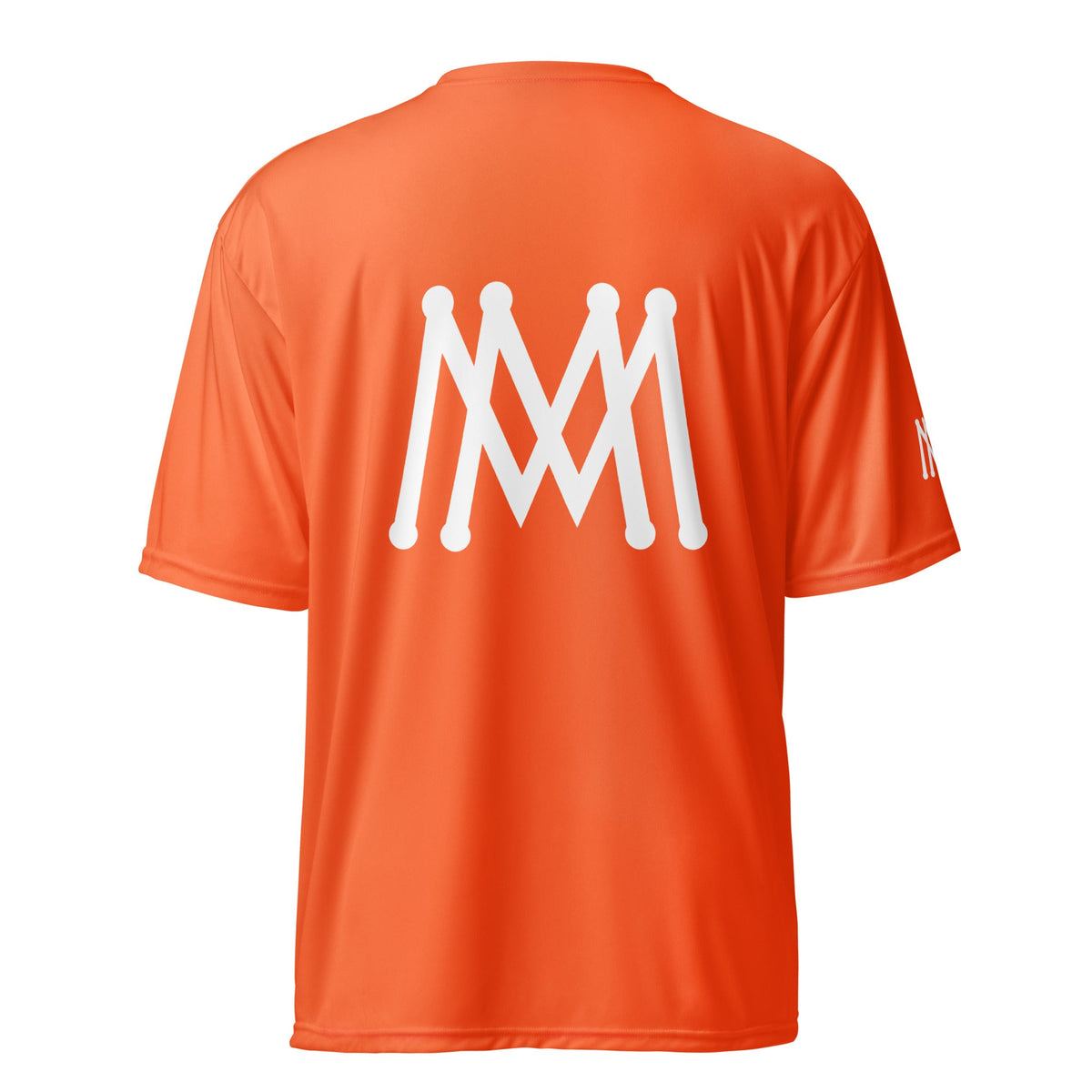 McEachin White logo Performance Tee