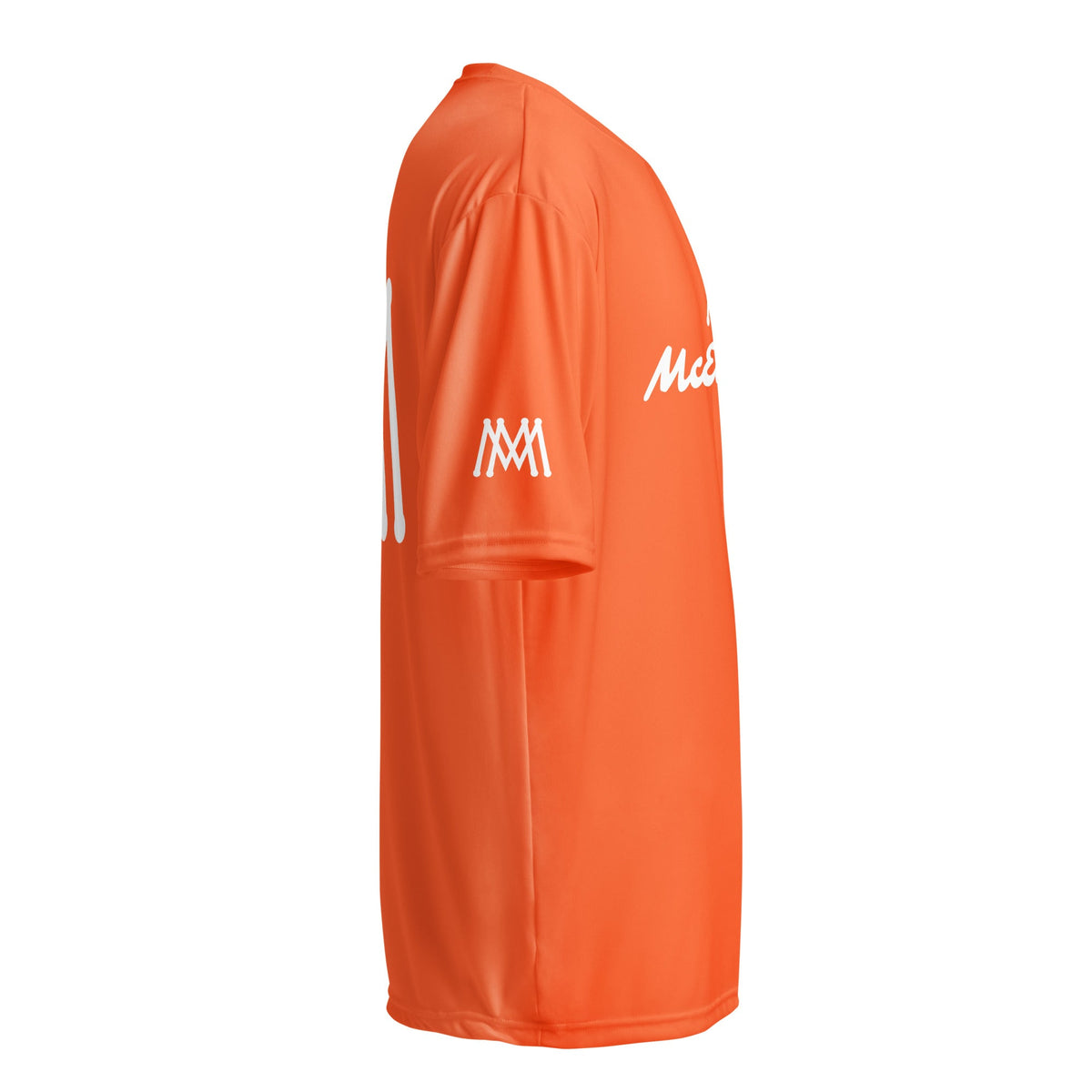 McEachin White logo Performance Tee