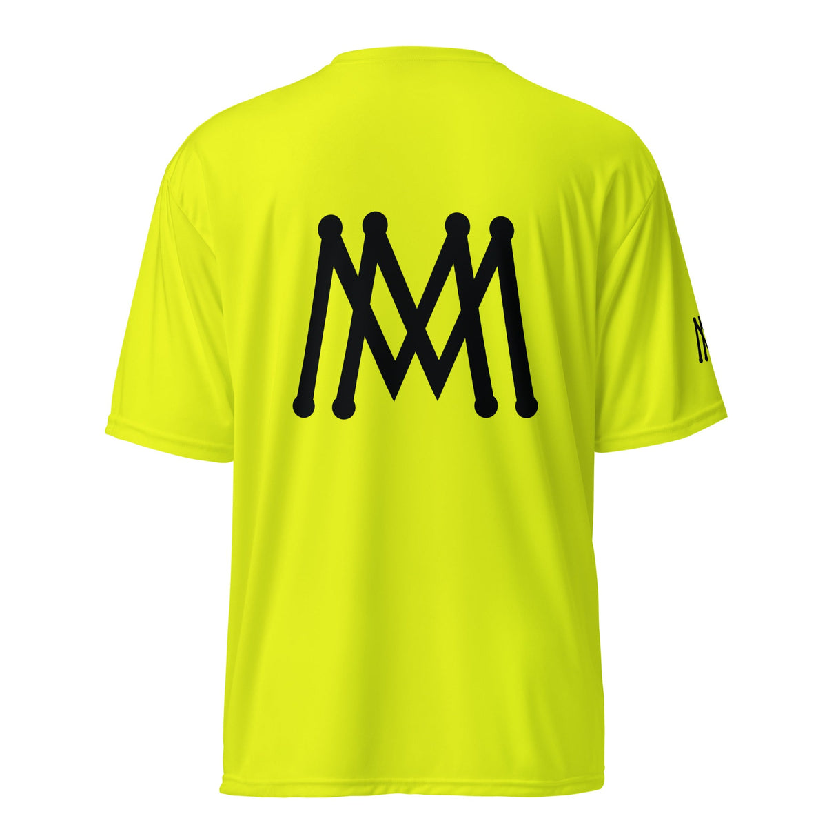 McEachin Black logo performance tee