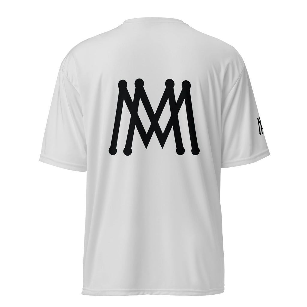 McEachin Black logo performance tee