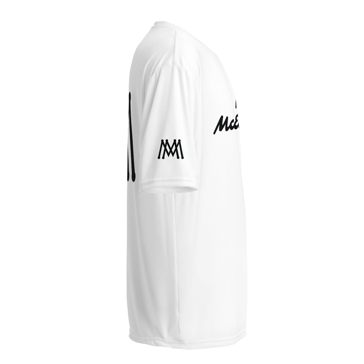 McEachin Black logo performance tee