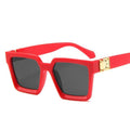 Unisex Polarized Square Sunglasses Classic Retro Mirror Lens