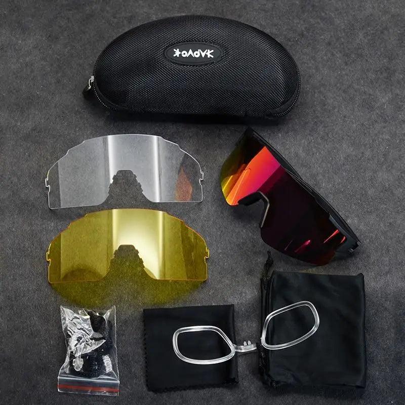 KAPVOE Polarized Sport Sunglasses Cycling Running Driving Goggles