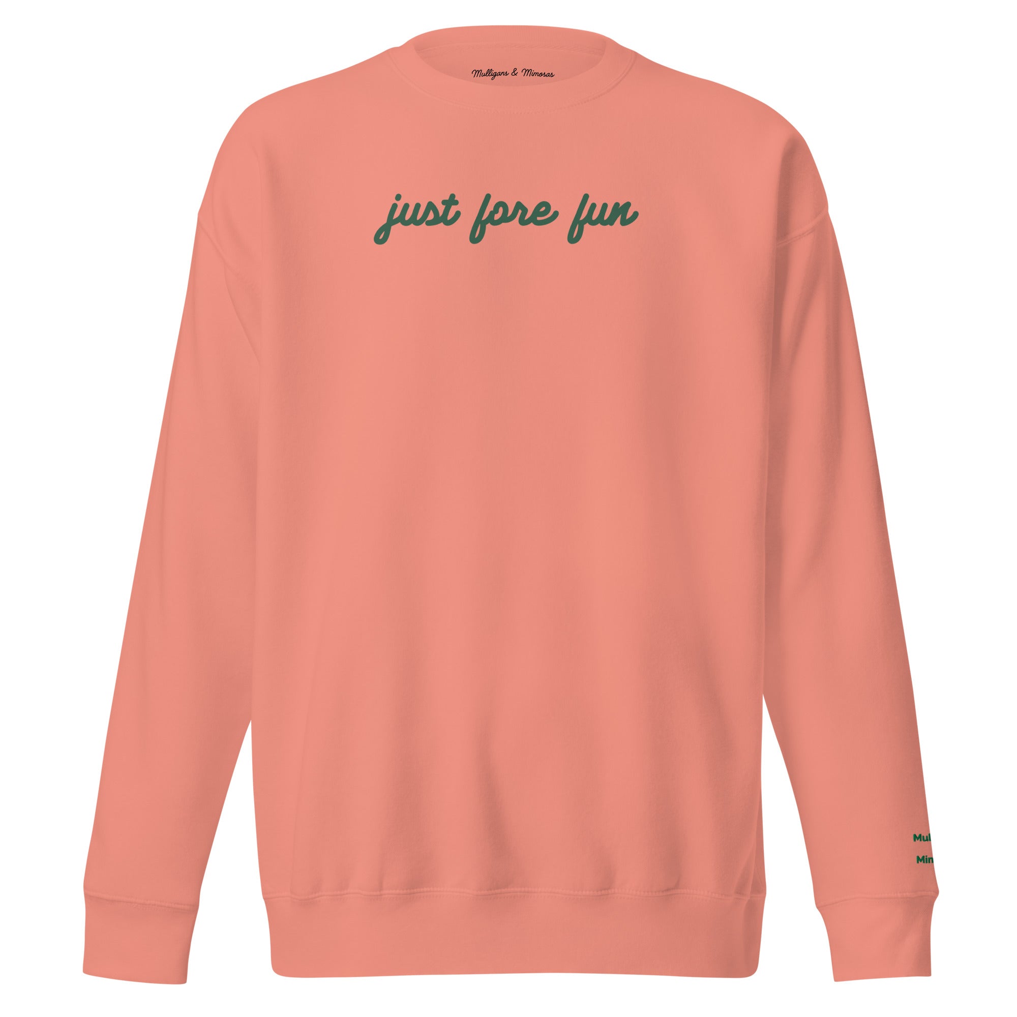 Just Fore Fun – Embroidered Golf Sweatshirt