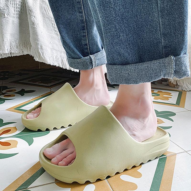 Unisex EVA Shower Slides: Lightweight Non-Slip Beach & Pool Sandals