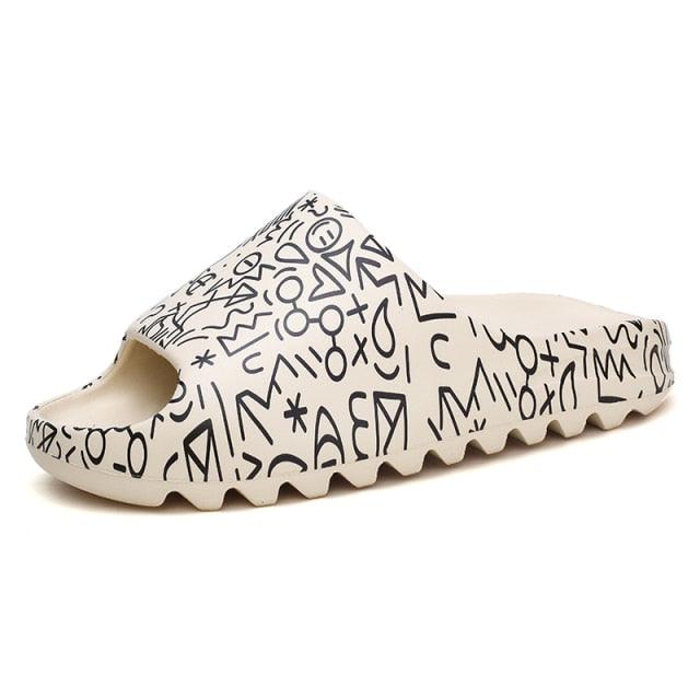 Unisex EVA Shower Slides: Lightweight Non-Slip Beach & Pool Sandals