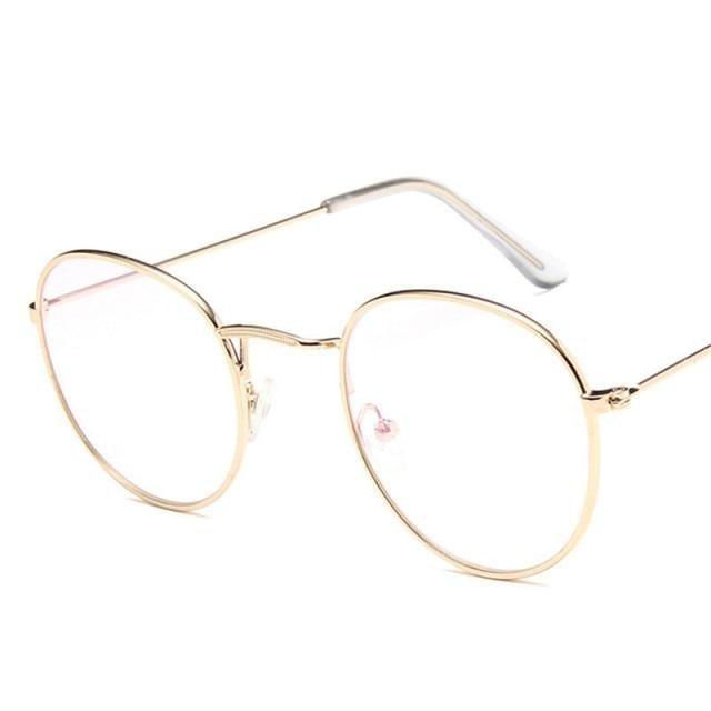 Unisex Small Frame Design Round Shape Sunglasses For Women/Men Vintage Design Glasses Outdoor Fashion Sun Glasses Ultra-Lightweight Comfort Frame Sunglasses Metal Frame UV 400 Protection