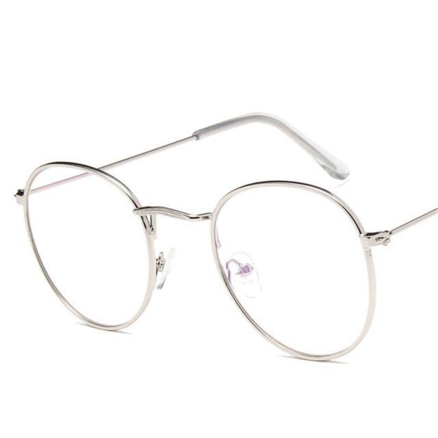 Unisex Small Frame Design Round Shape Sunglasses For Women/Men Vintage Design Glasses Outdoor Fashion Sun Glasses Ultra-Lightweight Comfort Frame Sunglasses Metal Frame UV 400 Protection