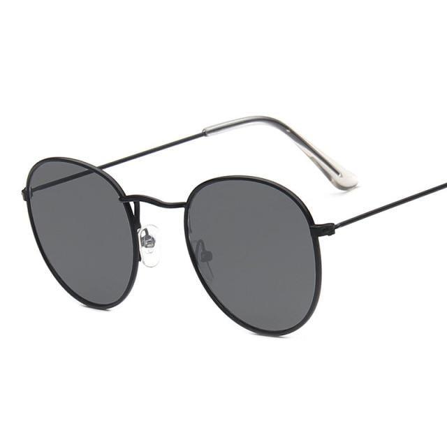 Unisex Small Frame Design Round Shape Sunglasses For Women/Men Vintage Design Glasses Outdoor Fashion Sun Glasses Ultra-Lightweight Comfort Frame Sunglasses Metal Frame UV 400 Protection