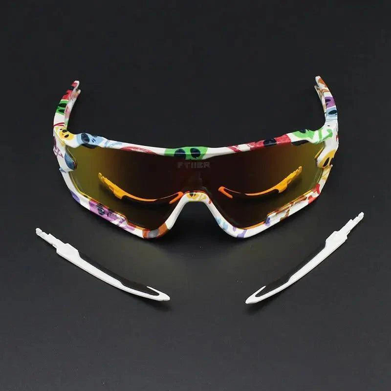 Unisex Photochromic Cycling Sunglasses Sport Performance Eyewear