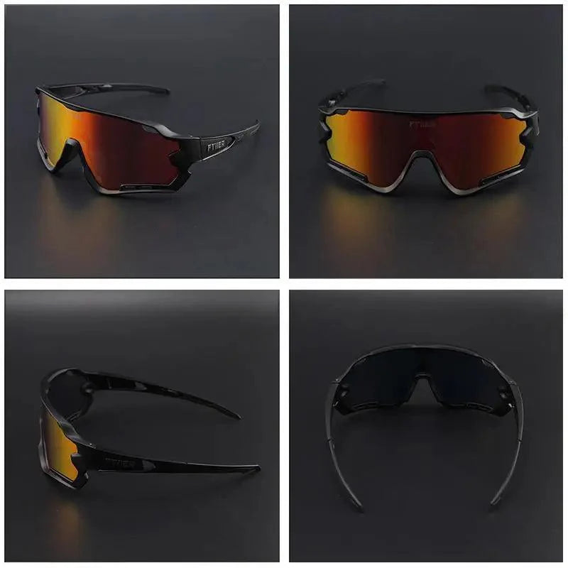 Unisex Photochromic Cycling Sunglasses Sport Performance Eyewear