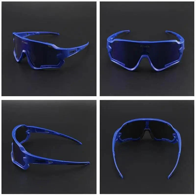 Unisex Photochromic Cycling Sunglasses Sport Performance Eyewear