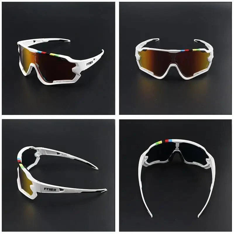 Unisex Photochromic Cycling Sunglasses Sport Performance Eyewear