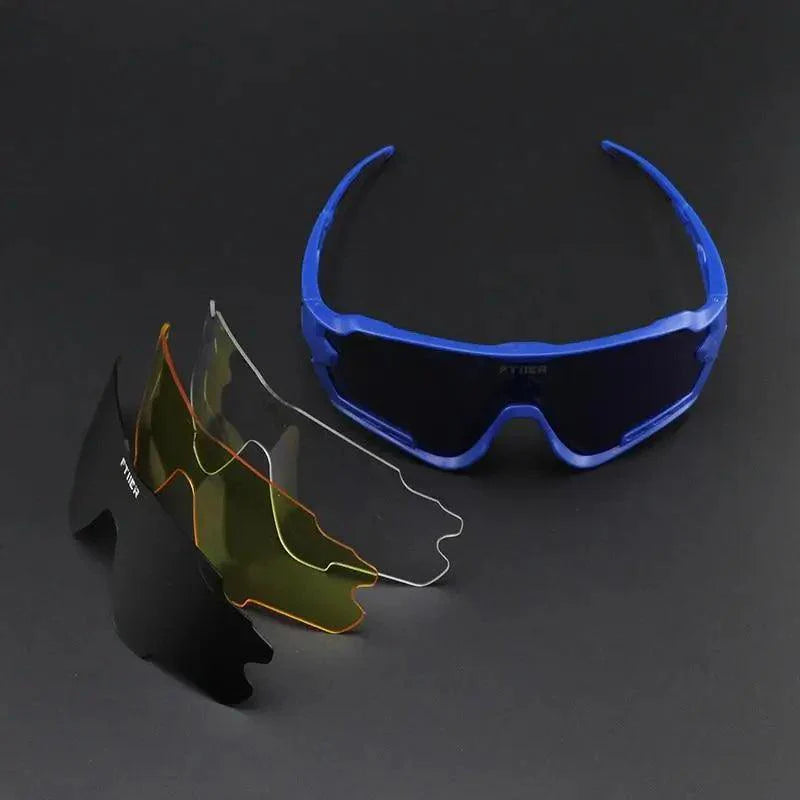 Unisex Photochromic Cycling Sunglasses Sport Performance Eyewear