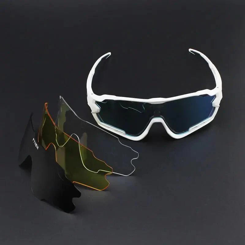Unisex Photochromic Cycling Sunglasses Sport Performance Eyewear