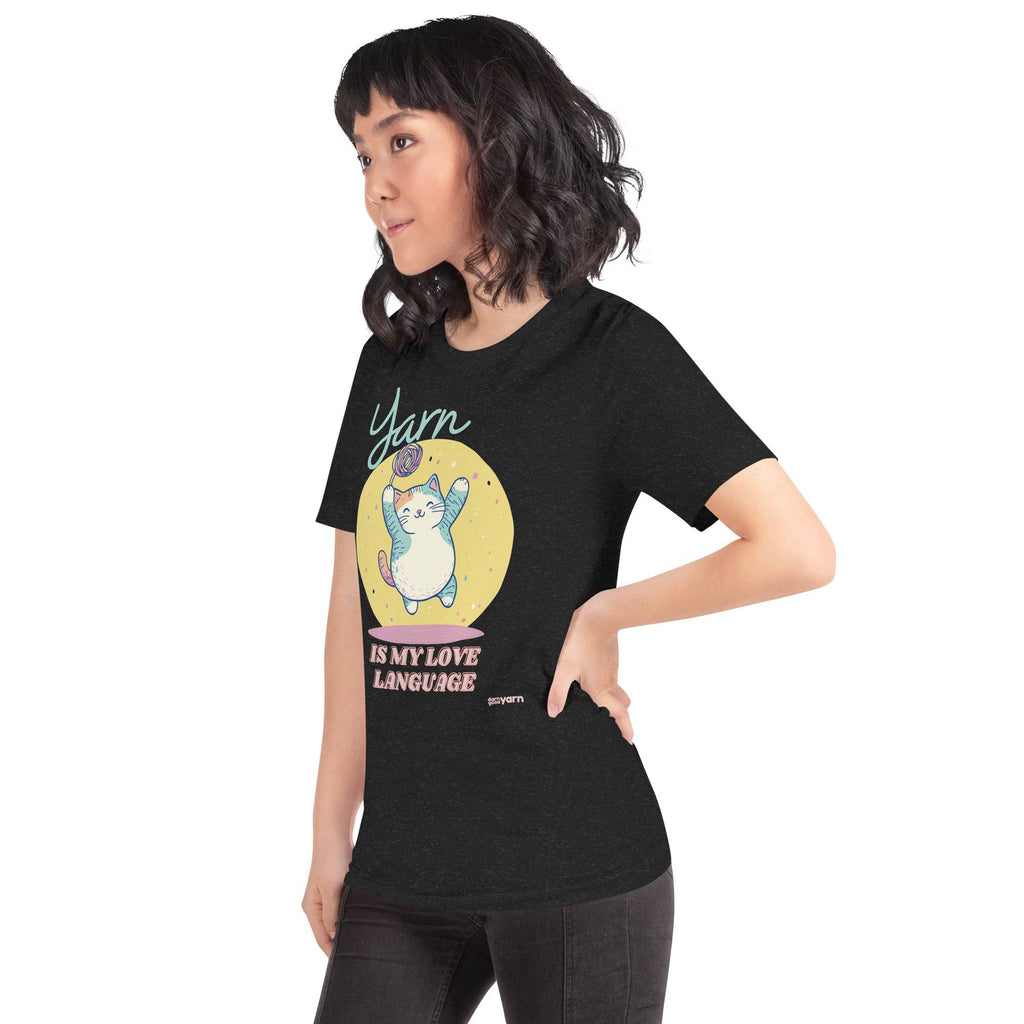 Yarn Is My Love Language Graphic T-Shirt