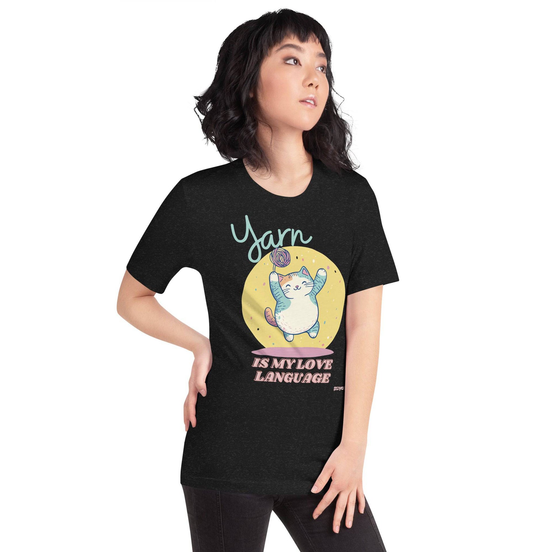 Yarn Is My Love Language Graphic T-Shirt