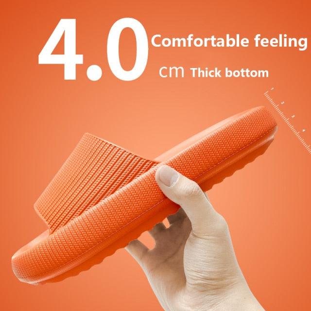 Unisex Stevvex thick-sole non-slip shower slides in a comfortable EVA design
