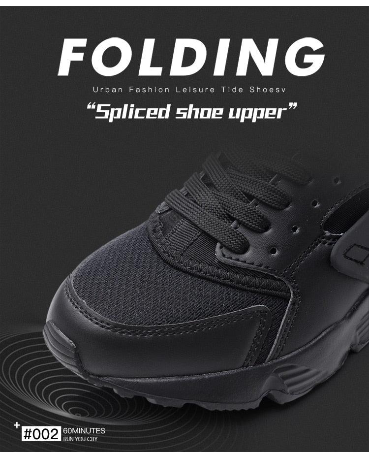 Unisex White Mesh Sports Trainers - Breathable Summer Casual Shoes