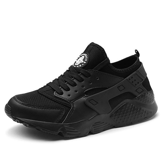 Unisex White Mesh Sports Trainers - Breathable Summer Casual Shoes