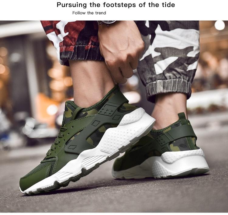 Unisex White Mesh Sports Trainers - Breathable Summer Casual Shoes