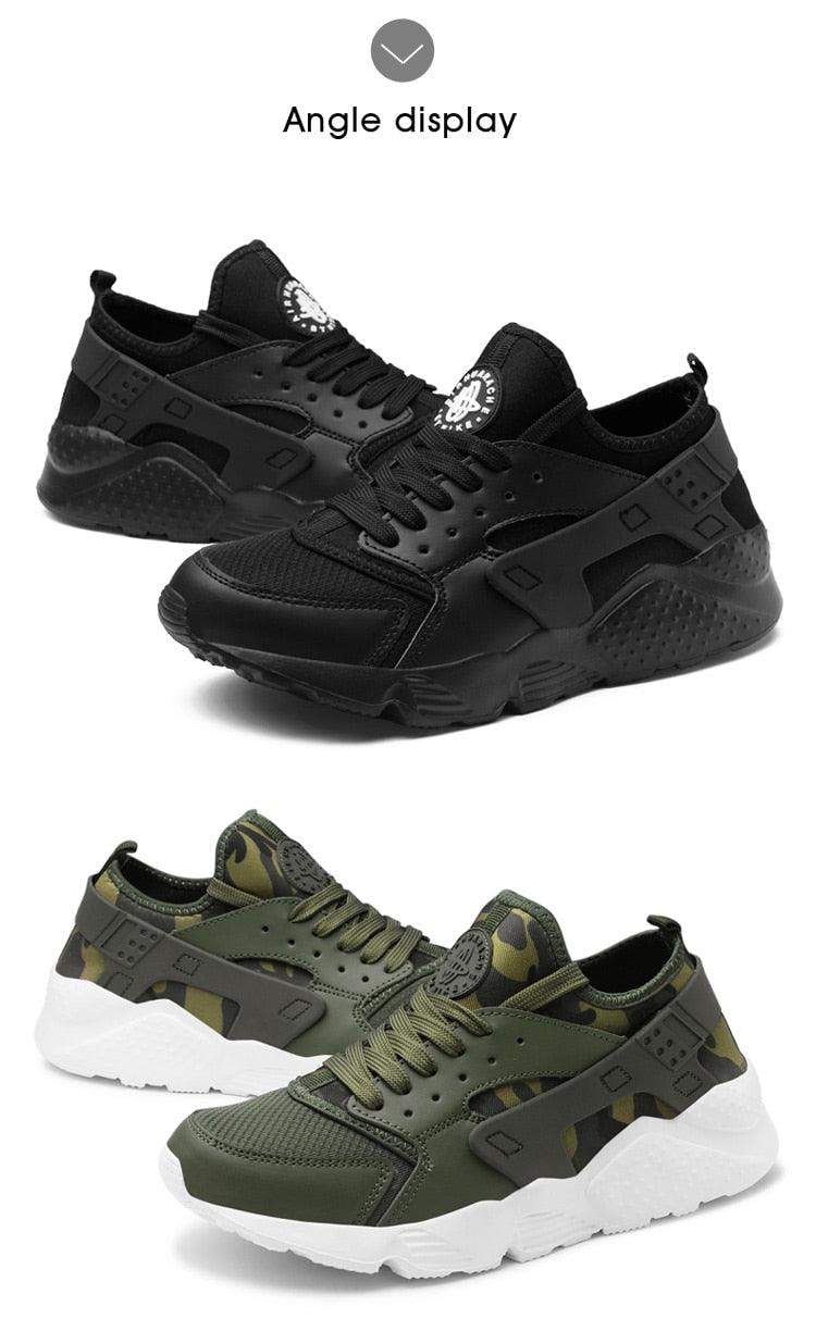 Unisex White Mesh Sports Trainers - Breathable Summer Casual Shoes