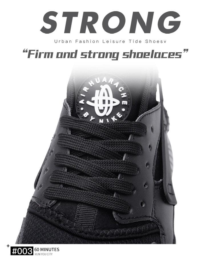Unisex White Mesh Sports Trainers - Breathable Summer Casual Shoes
