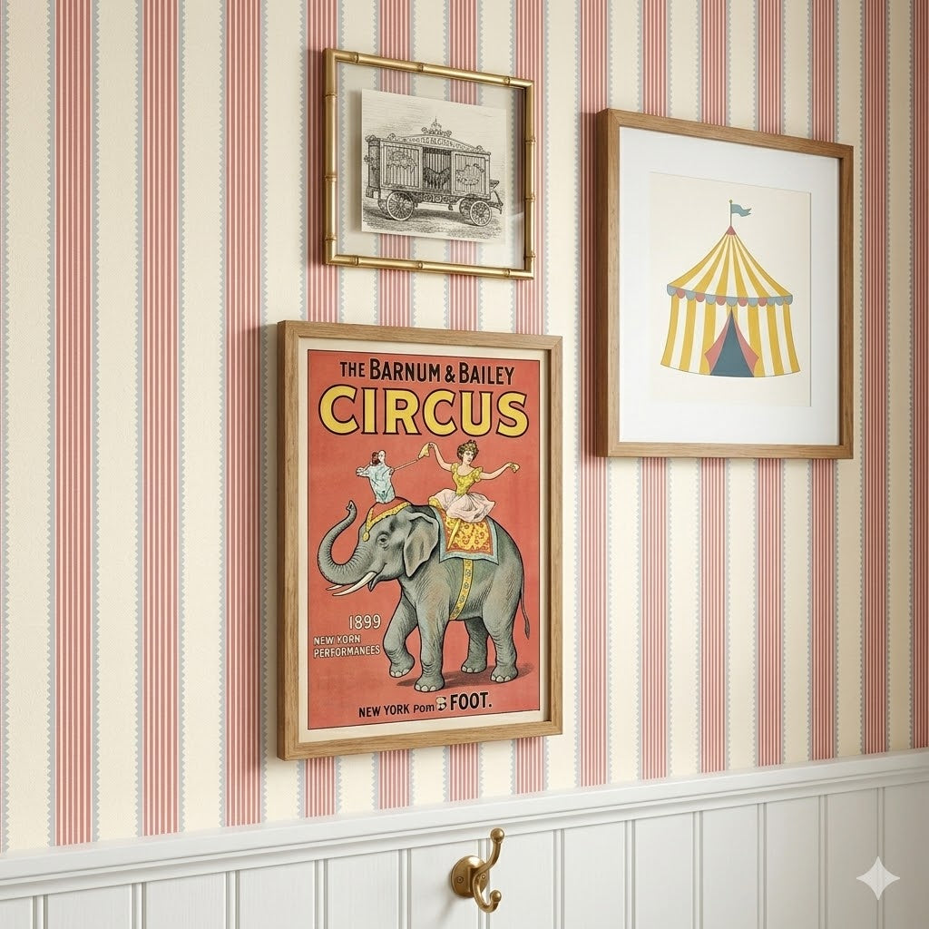 Ringling Wallpaper by Yorkville Studio