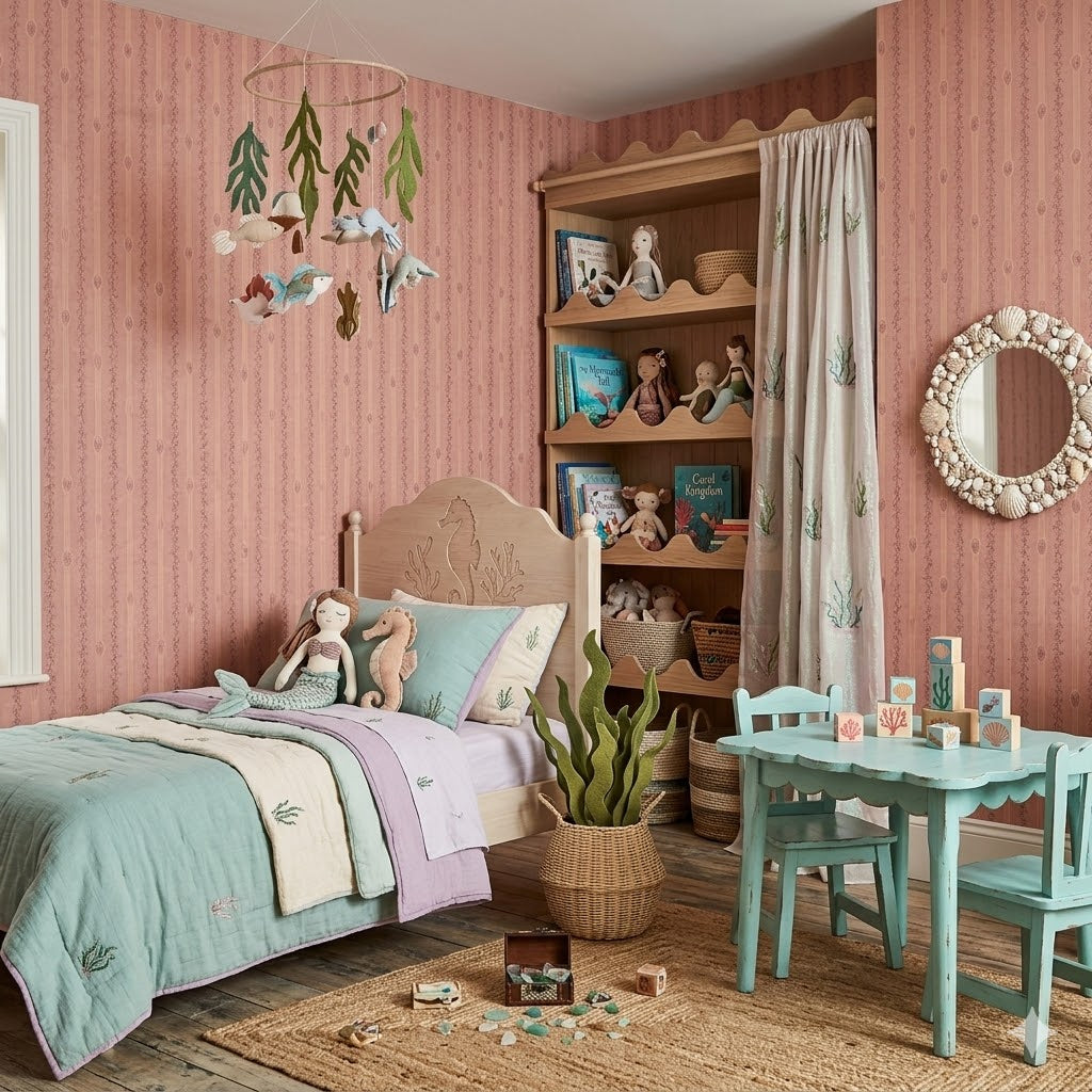 Mala Wallpaper by Naturally Antique