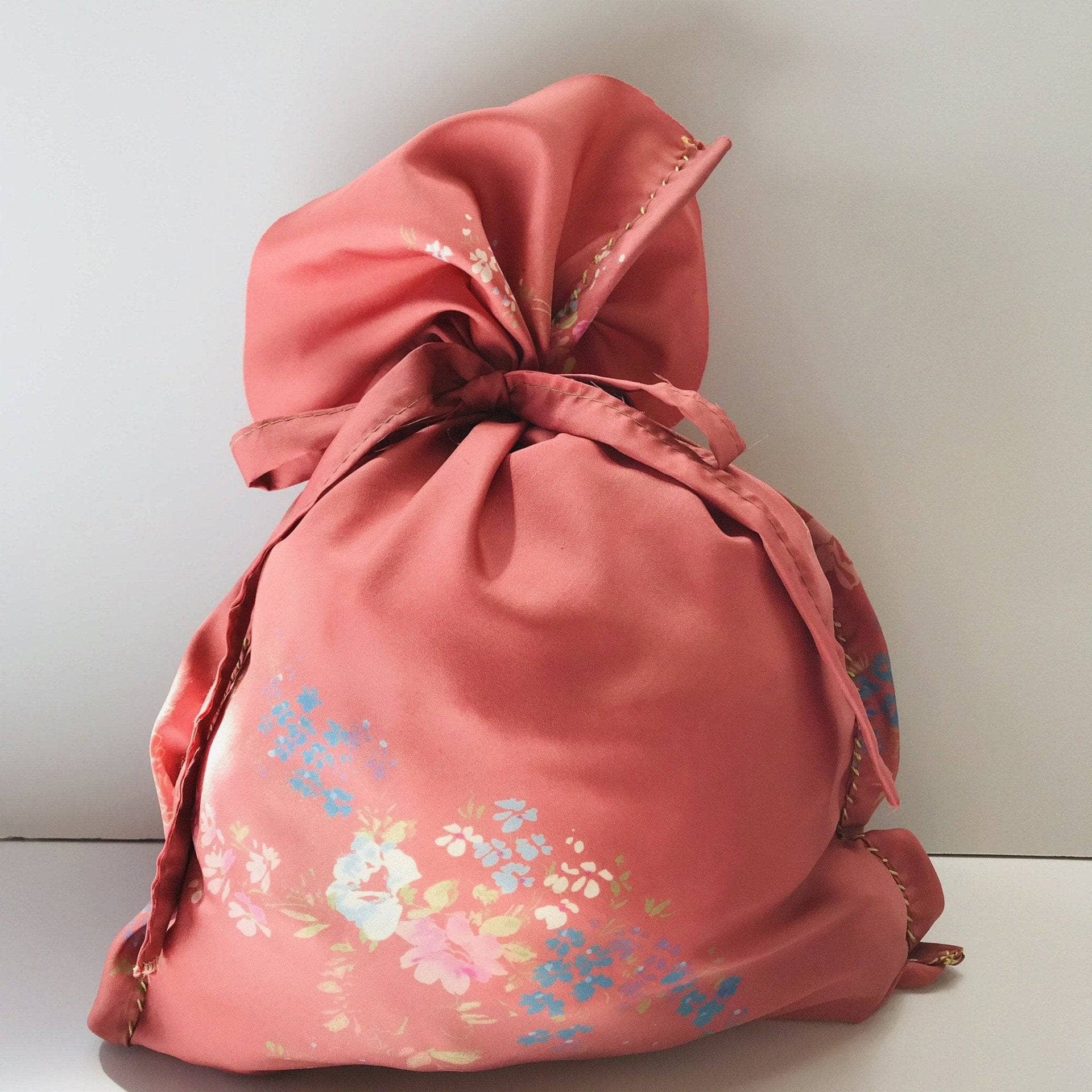 Upcycled Sari Silk Gift Bag Sewing Pattern – Bohemian DIY Craft