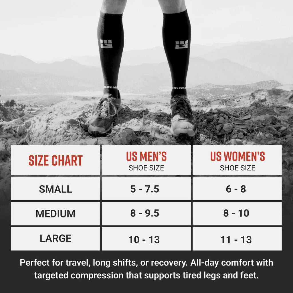 Tall Compression Socks (Neon Green)