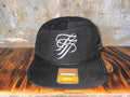 UPF 50+ Fishing Hat with Rope - Black