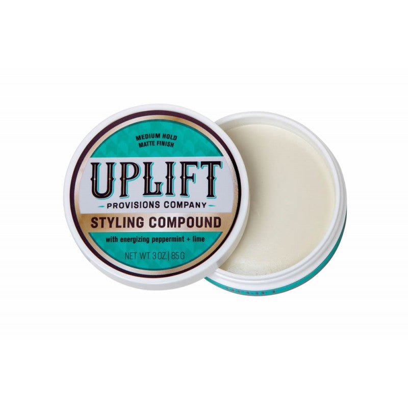 Medium Hold Matte Styling Compound with Peppermint and Lime