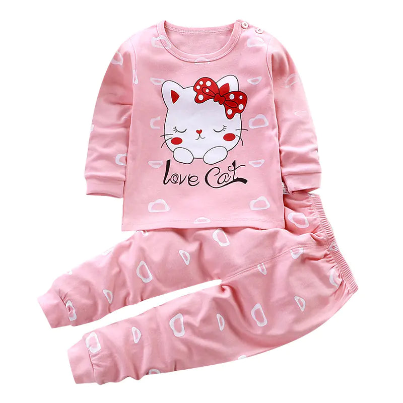 Boys' Cotton Autumn Winter Underwear Set (Wholesale)
