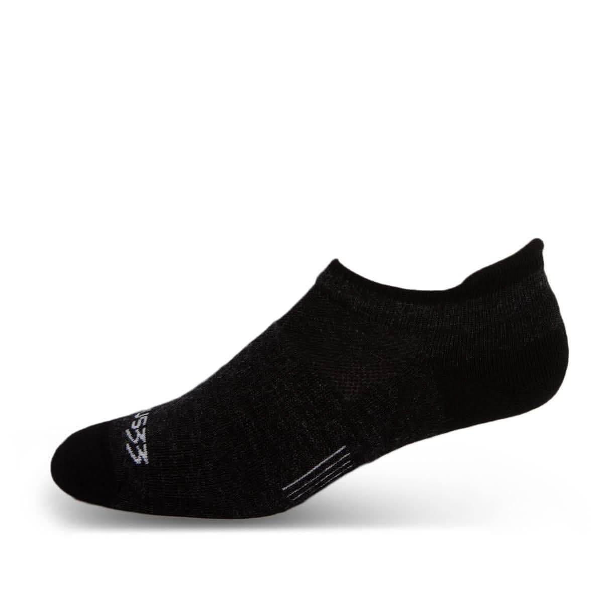 Lightweight Mountain Heritage No-Show Wool Socks with Achilles Tab