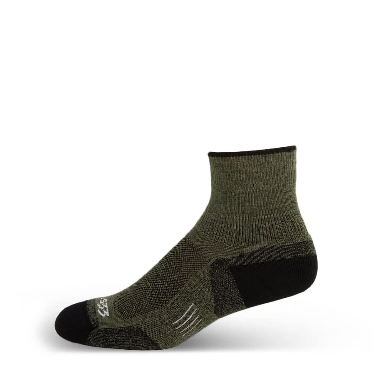 Microweight Full Cushion Mini Crew Wool Socks