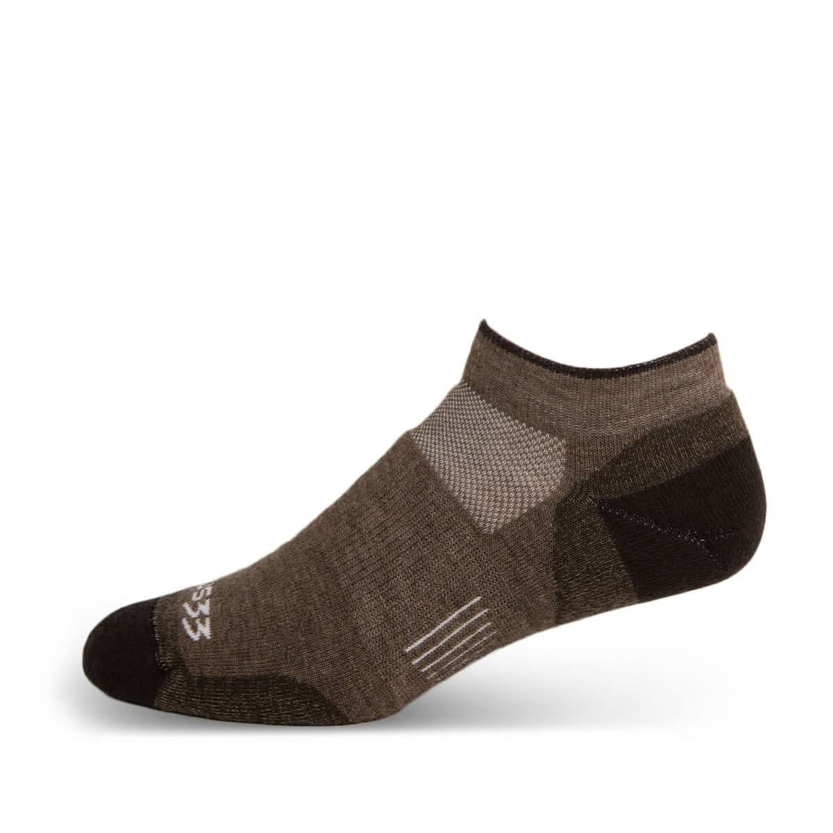 Lightweight Mountain Heritage No-Show Merino Wool Socks