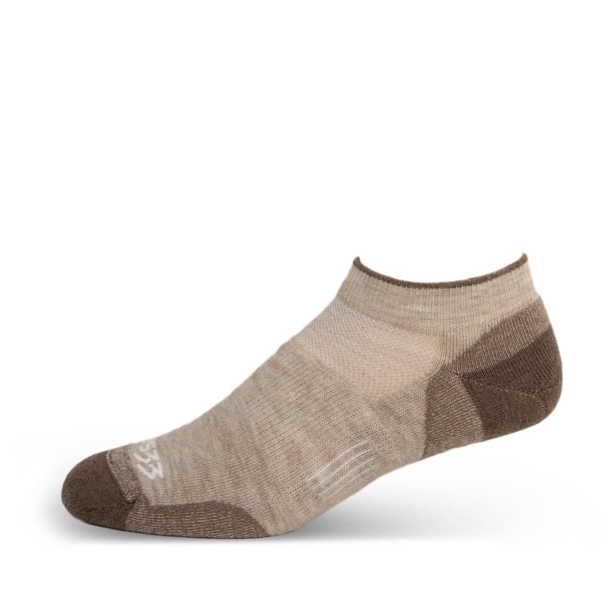 Lightweight Mountain Heritage No-Show Merino Wool Socks