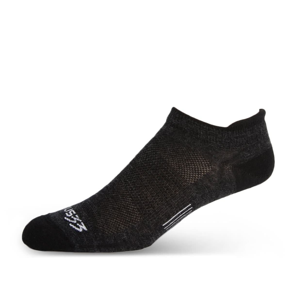 Mountain Heritage Microweight No Show Tab Merino Wool Running Socks