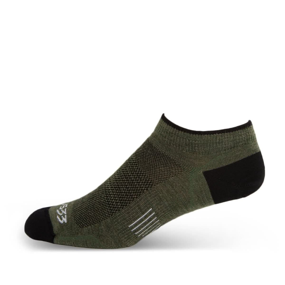 Micro Weight Merino Wool No Show Liner Socks