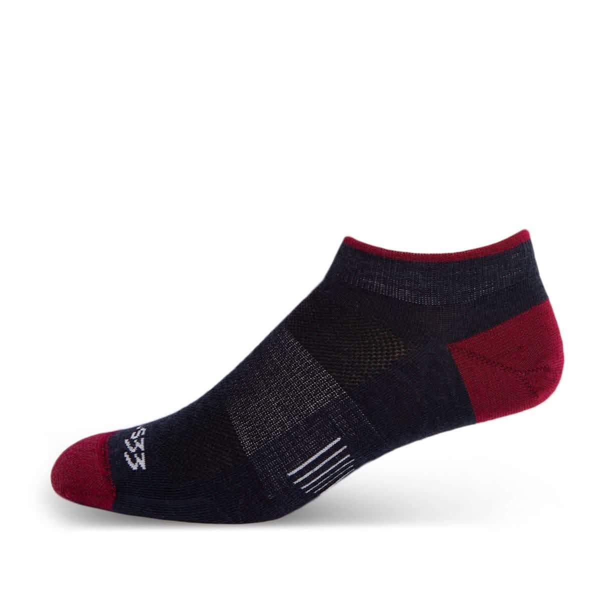 Micro Weight Merino Wool No Show Liner Socks