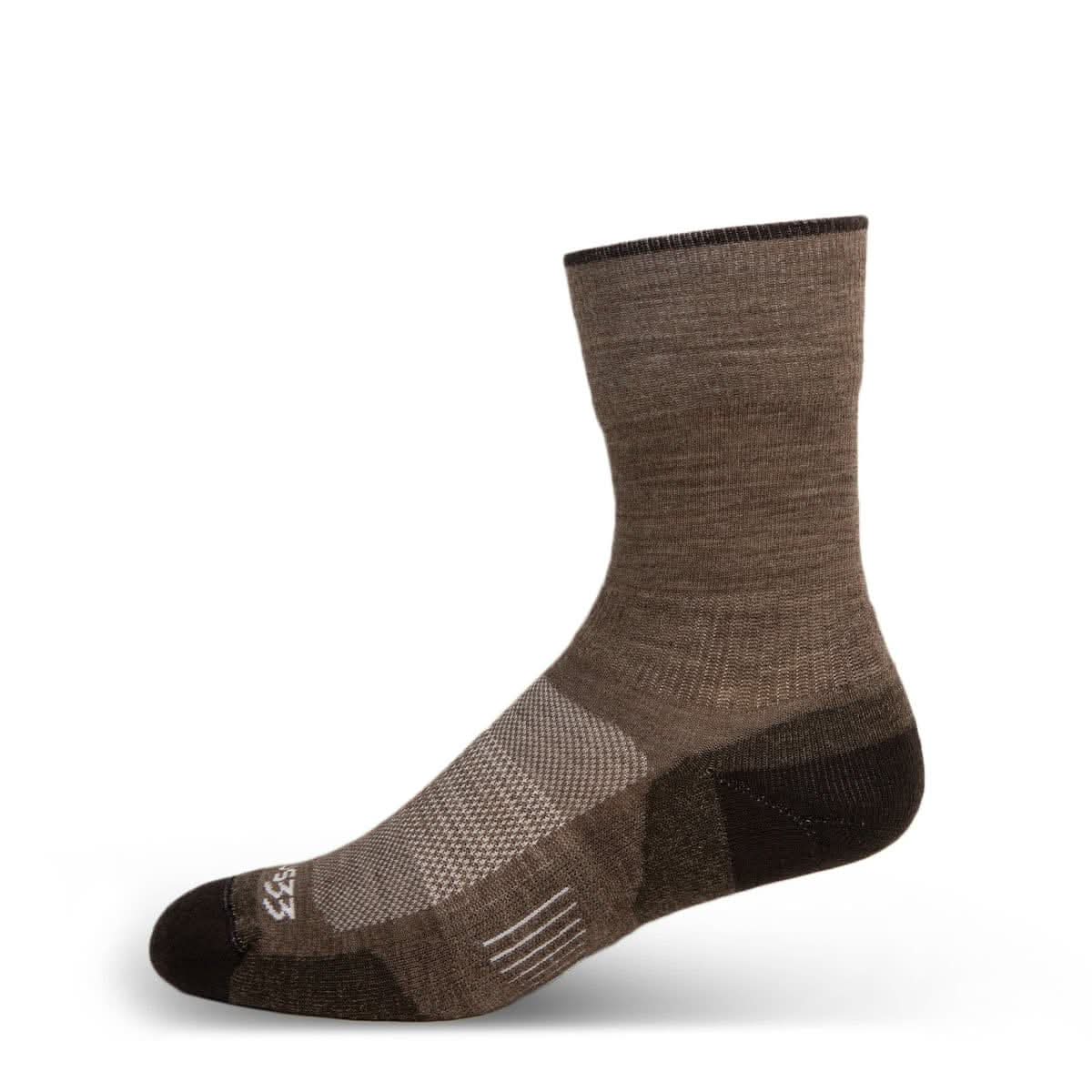 Mountain Heritage Microweight Crew Cushion Wool Performance Socks