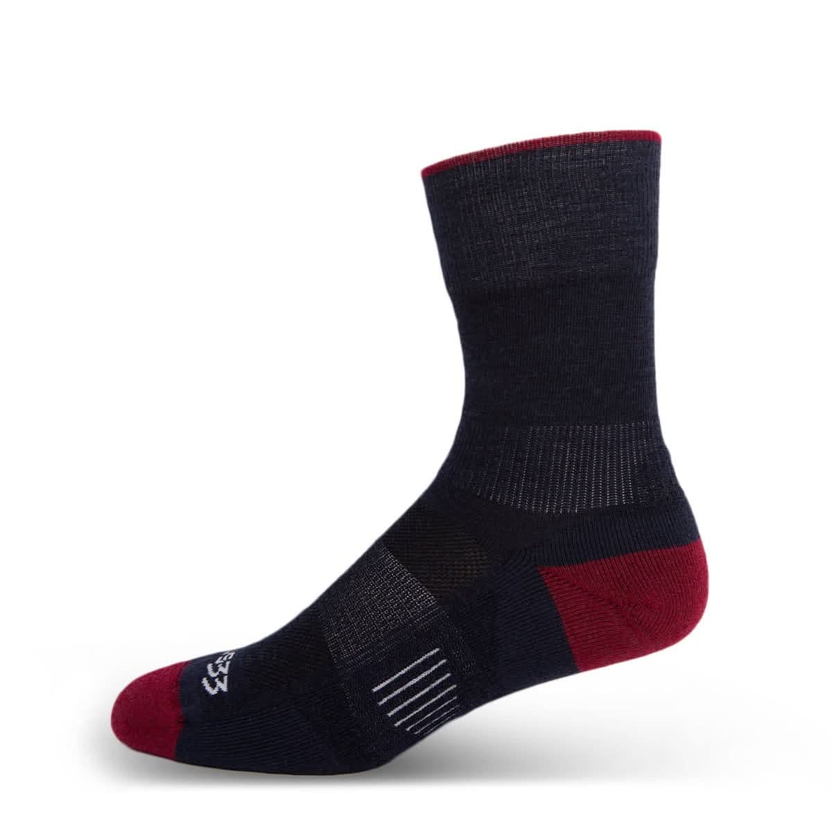 Mountain Heritage Microweight Crew Cushion Wool Performance Socks