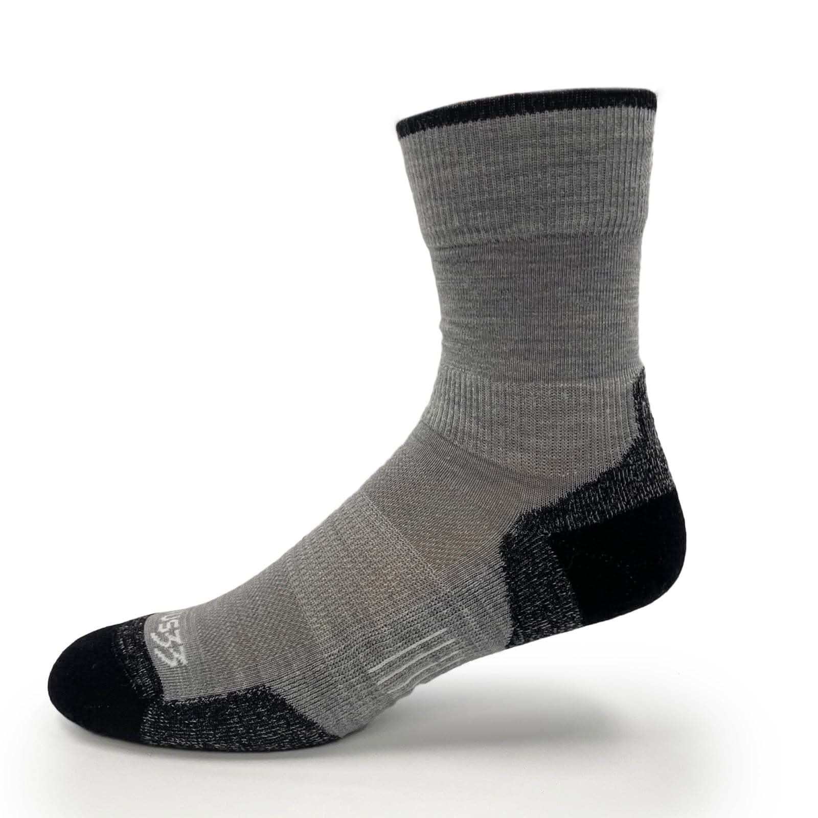 Mountain Heritage Microweight Crew Cushion Wool Performance Socks
