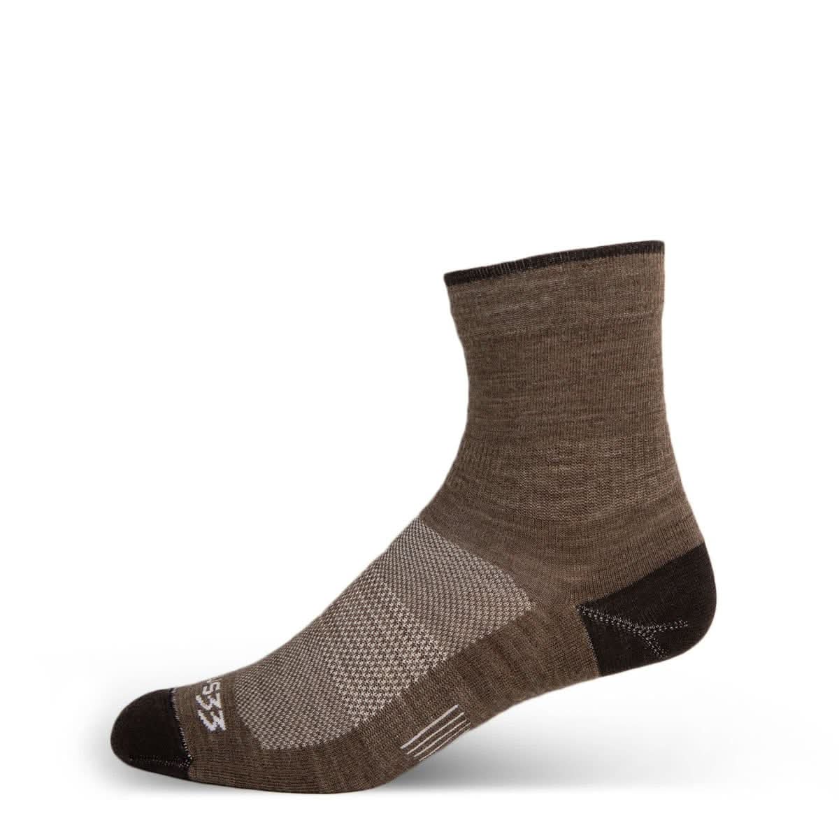 Microweight Mini Crew Wool Hiking Socks - Athletic Performance Fit