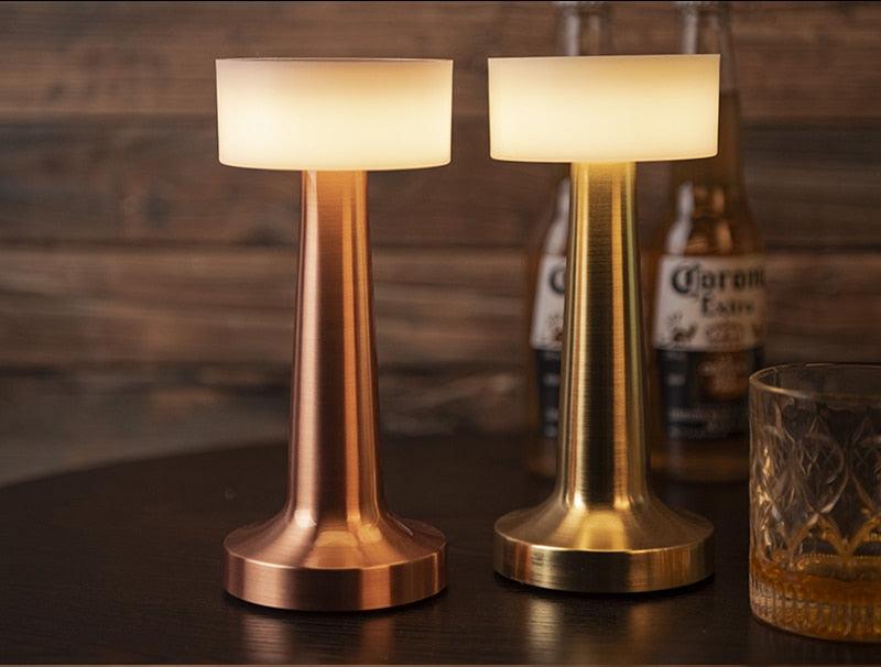 Modern USB Wireless Charging LED Bar Desk Table Lamp