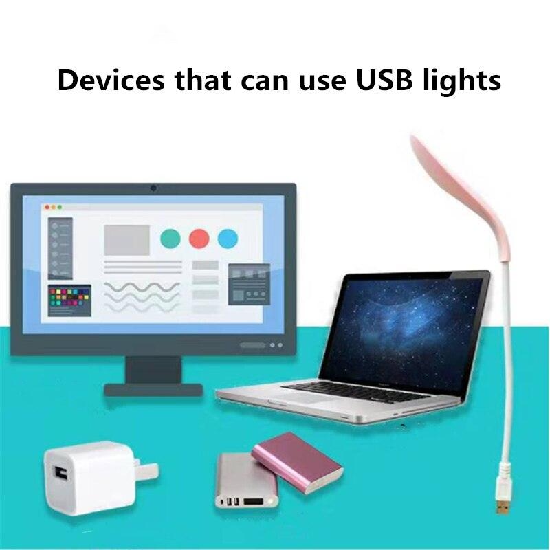 Flexible USB LED Desk Lamp, Foldable Touch-Control Study Light
