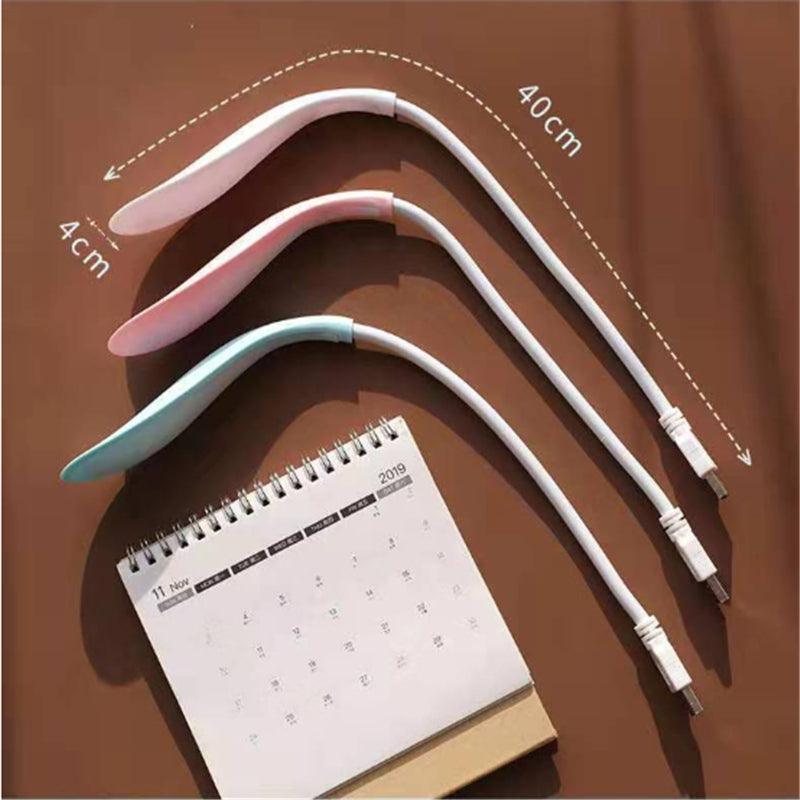 Flexible USB LED Desk Lamp, Foldable Touch-Control Study Light